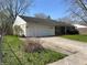 Charming one-story home with a two-car garage and a spacious driveway in a serene neighborhood setting at 3102 Pawnee Dr, Indianapolis, IN 46235