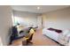 Bright bedroom featuring a work space, bed, and plenty of natural light at 3117 Allesley Way, Westfield, IN 46074