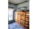 Bedroom featuring a custom-built wooden storage unit with decorative items on top at 3559 N Us Highway 41, Bloomingdale, IN 47832