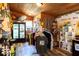 Inside camp store featuring S'mores supplies, drinks, camping gear, and souvenirs at 3559 N Us Highway 41, Bloomingdale, IN 47832