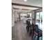 Spacious kitchen flows into the dining room and has views of the backyard at 4902 N 700 W, McCordsville, IN 46055
