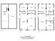Complete set of floor plans showing the layout of each floor, including dimensions of rooms and total area at 549 Keystone Ave, Indianapolis, IN 46201