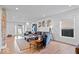 Bright and airy living room with hardwood floors and stylish furnishings at 549 Keystone Ave, Indianapolis, IN 46201
