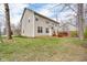 Expansive backyard with lush lawn and charming two-story home at 7714 Black Walnut Dr, Avon, IN 46123