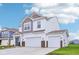 Charming two-story home with a three car garage and a well manicured lawn at 8663 Kellner St, Pendleton, IN 46064