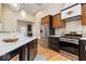 Elegant kitchen features modern appliances, beautiful cabinetry, and stylish lighting at 1234 E 71St St, Indianapolis, IN 46220