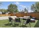 Inviting backyard with outdoor seating, perfect for entertaining and relaxation at 1321 Union St, Indianapolis, IN 46225