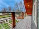 Stylish balcony with patterned tiles and modern railing at 1360 N Dearborn St, Indianapolis, IN 46201
