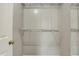 Closet with shelving and a rod for hanging clothes and storage at 14917 Mia Dr, Carmel, IN 46033