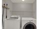 Functional laundry room area showcasing a washer and dryer at 14917 Mia Dr, Carmel, IN 46033
