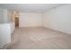 Spacious bonus room featuring carpet and neutral paint is great for playroom or entertaining at 182 Batteese Dr, Cicero, IN 46034