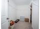 Walk-in closet with white wire shelving provides ample storage and organization options at 182 Batteese Dr, Cicero, IN 46034