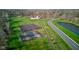 Aerial shot showing the tennis and basketball courts and the pool in this vibrant community at 1950 Midnight Pass, Brownsburg, IN 46112