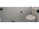 Well-lit bathroom featuring a toilet and black hardware at 20398 N Pacific Ave, Westfield, IN 46074
