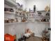Walk-in pantry offers ample storage space with wire shelving at 20398 N Pacific Ave, Westfield, IN 46074