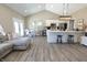 A modern living room offering a comfortable layout, with plenty of natural light and open space at 2144 Connie Ct, Franklin, IN 46131