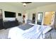 Primary bedroom with en suite bathroom and large walk-in closet at 2144 Connie Ct, Franklin, IN 46131