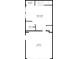 Detailed second floor plan showcasing layout of Gathering room and garage at 2305 Van Ness Pl, Indianapolis, IN 46240
