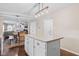Spacious kitchen island providing views to the dining area and living room at 3130 Shadow Lake Dr, Indianapolis, IN 46217