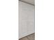A close-up shot of the bi-fold closet door at 334 N 15Th Ave, Beech Grove, IN 46107