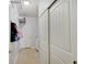 Hallway with access to a laundry room and a bedroom at 3789 Shady Pointe Row, Greenwood, IN 46143