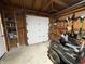 Well-equipped shed featuring lawn equipment, tools, and ample storage solutions at 415 N Westview Dr, Columbus, IN 47201