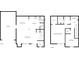 Detailed floor plan showcasing layout of kitchen, living room, bedrooms, bathrooms, and garage spaces at 4630 Kelvington Dr, Indianapolis, IN 46254