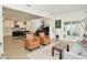 Spacious open floor plan with kitchen, living and dining areas at 5181 Golden Grove Dr, McCordsville, IN 46055