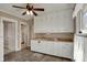 Spacious kitchen features ample cabinetry and counter space, ideal for cooking and entertaining at 52 N Oakland Ave, Indianapolis, IN 46201