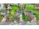 Beautiful neighborhood with well-manicured lawns and mature trees creating a serene atmosphere at 5223 Jerry Ct, Indianapolis, IN 46254