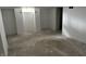 Unfinished basement with concrete floor, offering potential for customization at 608 N Gray St, Indianapolis, IN 46201
