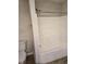 Bathroom with a shower and a toilet at 6120 Salanie Pl, Indianapolis, IN 46254
