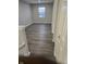 Hallway with modern dark wood flooring at 6120 Salanie Pl, Indianapolis, IN 46254