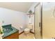 Cozy bathroom featuring a shower stall, marble-look sink, and toilet at 7371 Windridge Way, Brownsburg, IN 46112