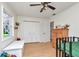 Well-lit bedroom with closet space, storage, and a cozy atmosphere at 7859 Jennifer Ln, Brownsburg, IN 46112