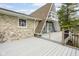 Large deck provides ample space to relax in the outdoor living space at 8394 S 600 W, Pendleton, IN 46064