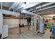 Unfinished basement offering potential for customization and additional living space, expanding the home's versatility at 922 Cottage Ave, Indianapolis, IN 46203