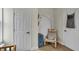 Cozy Bedroom featuring a rocking chair and colorful decor, creating a warm and inviting atmosphere at 922 Cottage Ave, Indianapolis, IN 46203