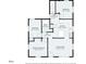 An illustrative floor plan details layout, including bedrooms, kitchen, living room, and bathroom dimensions at 2221 Groff Ave, Indianapolis, IN 46222