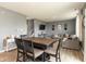 Dining room features hardwood floors and an open concept living space at 2960 W Patchwork Dr, Monrovia, IN 46157