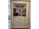 Charming built-in cabinet with decorative items and vintage hardware at 359 N Jefferson St, Martinsville, IN 46151