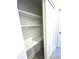Closet with shelving and sliding doors at 359 N Jefferson St, Martinsville, IN 46151