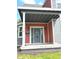 Charming entryway with a decorative glass door and attractive overhead lighting at 359 N Jefferson St, Martinsville, IN 46151