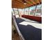Screened porch with wooden ceiling and view of the neighborhood at 359 N Jefferson St, Martinsville, IN 46151
