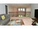 Second floor landing with railing overlooking the main level at 4415 Voyageur Way, Carmel, IN 46074