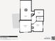 A detailed floor plan of the home's upper level shows layout with 3 bedrooms, hallway and bathroom at 505 W 40Th St, Indianapolis, IN 46208