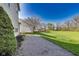 A brick patio provides access to a spacious backyard at 5397 Ripplingbrook Way, Carmel, IN 46033