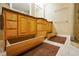 Bathroom features granite counters, ample cabinet space, and tiled floors at 6761 E Woodland Ct, Mooresville, IN 46158