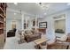 Spacious living room with natural light, comfortable seating, and stylish decor creating a welcoming atmosphere at 6802 Carters Grove Dr, Noblesville, IN 46062