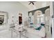 Spacious living room featuring high ceilings, elegant decor, and beautiful archways at 6802 Carters Grove Dr, Noblesville, IN 46062